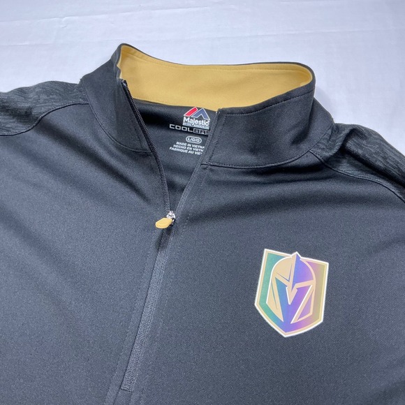 Majestic‎ Vegas Golden Knights Pullover L/G NHL Hockey Long Sleeve - Picture 3 of 12